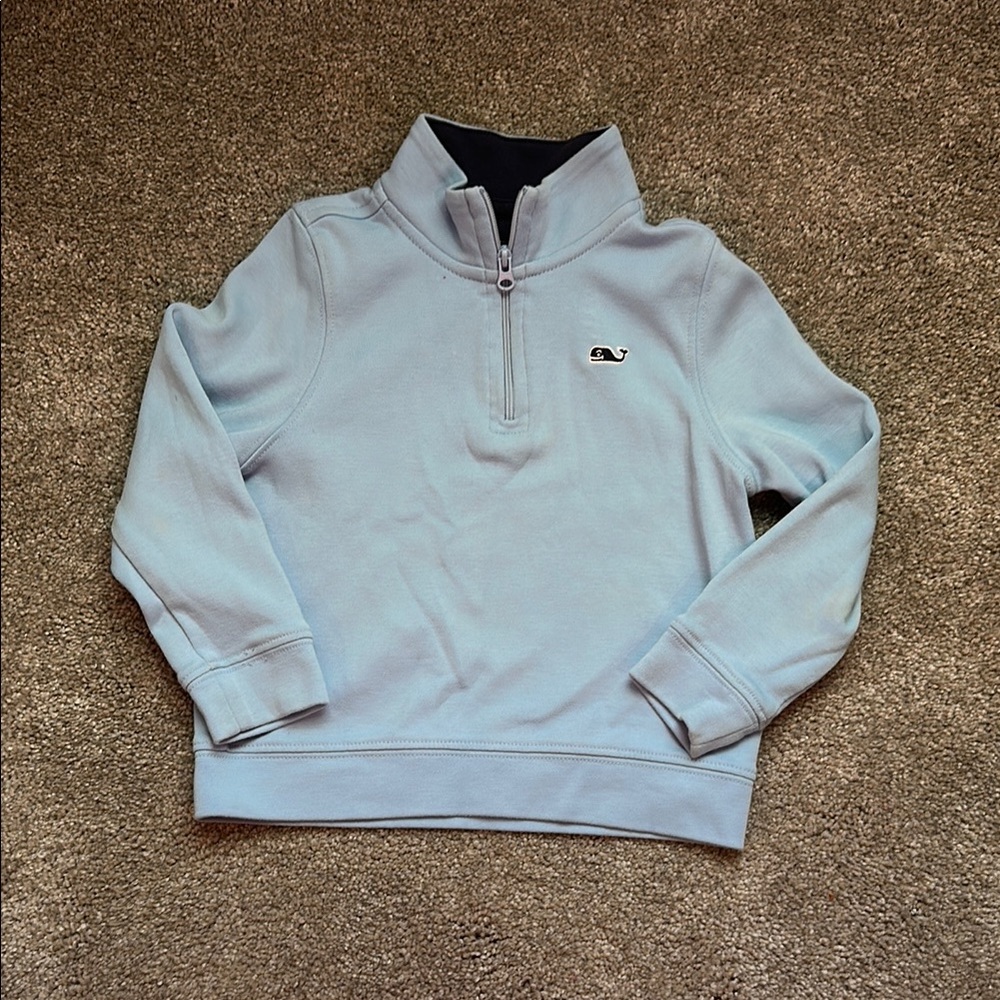 Vineyard Vines Light Blue Quarter-Zip